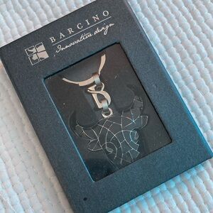 NWT Barcino Bull head keychain fob from Spain